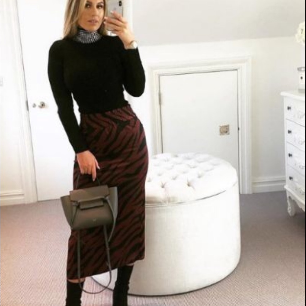Zara animal print skirt - Picture 2 of 8